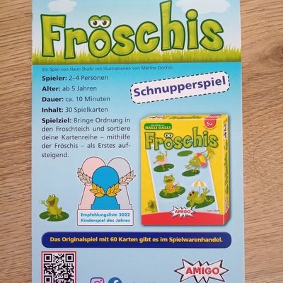 Fröschis Schnupperspiel