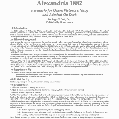 The Bombardment of Alexandria 1882