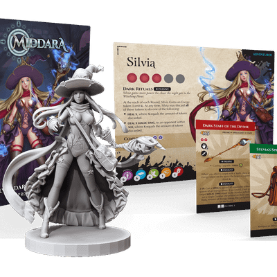 Middara: Silvia, Dark Mother Cultist Resin Kit
