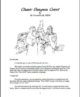 Classic Dungeon Crawl