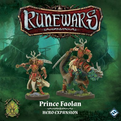 Runewars Miniatures Game: Prince Faolan – Hero Expansion