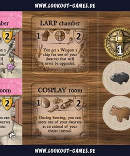 Caverna: LARP and Cosplay Postcard