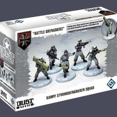 Dust Tactics: Kampf Sturmgrenadieren Squad – "Battle Grenadiers"