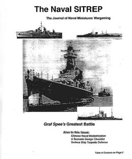 The Naval SITREP: The Journal of Naval Miniatures Wargaming #5