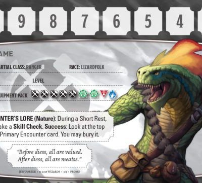 Dragonfire: Ranger Lizardfolk Promo Card