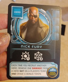 Thanos Rising: Avengers Infinity War – Nick Fury Promo Card