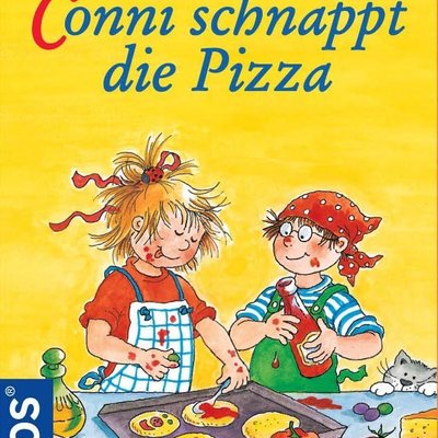Conni schnappt die Pizza