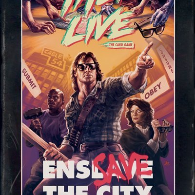 They Live: The Card Game – Save The City/Enslave The City