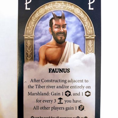 Rome & Roll: Gladiators – Faunus Promo Card