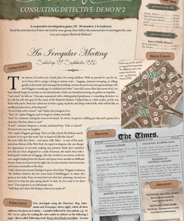 Sherlock Holmes Consulting Detective: An Irregular Meeting