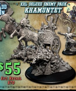 Shadows of Brimstone: Khamuntet XXL Deluxe Enemy Pack