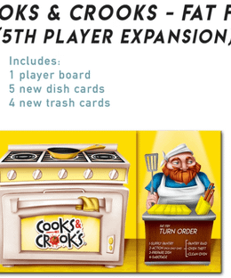 Cooks & Crooks: Fat Fry 5th Player expansion