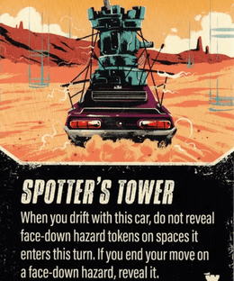 Thunder Road: Vendetta – Choppe Shoppe: Spotter's Tower Promo Card
