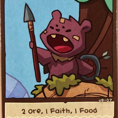 BarBEARian Battlegrounds: Furry Fury! Promo Card