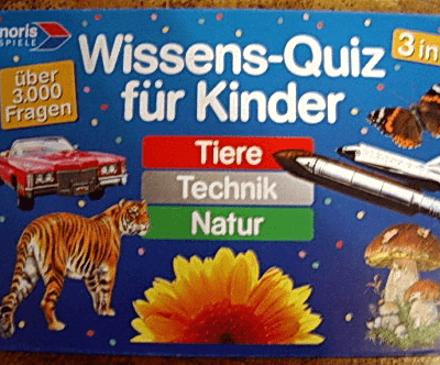 Wissens-Quiz für Kinder: Tiere, Technik, Natur