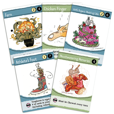 Guts of Glory: Bonus Artist Cards