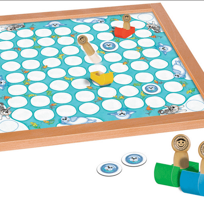 Kreuz und quer über's Eis