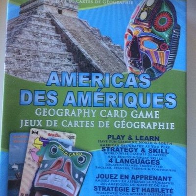 WorldWise Geography Card Game: Americas
