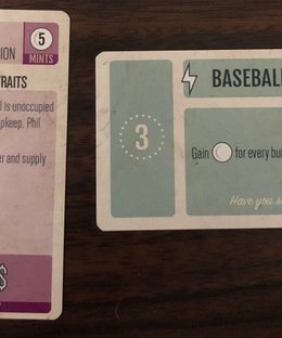 Mint Works: Phil / Baseball Stadium promo card